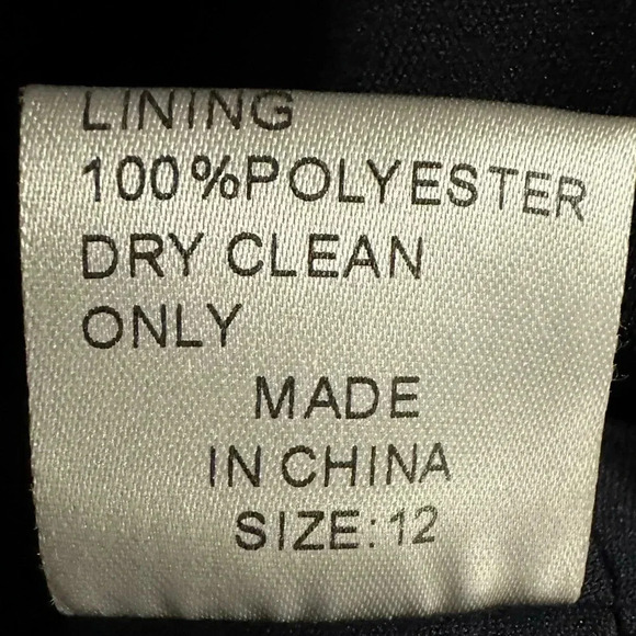 Tadashi shoji Navy sequined details dress size 8 - Picture 12 of 13